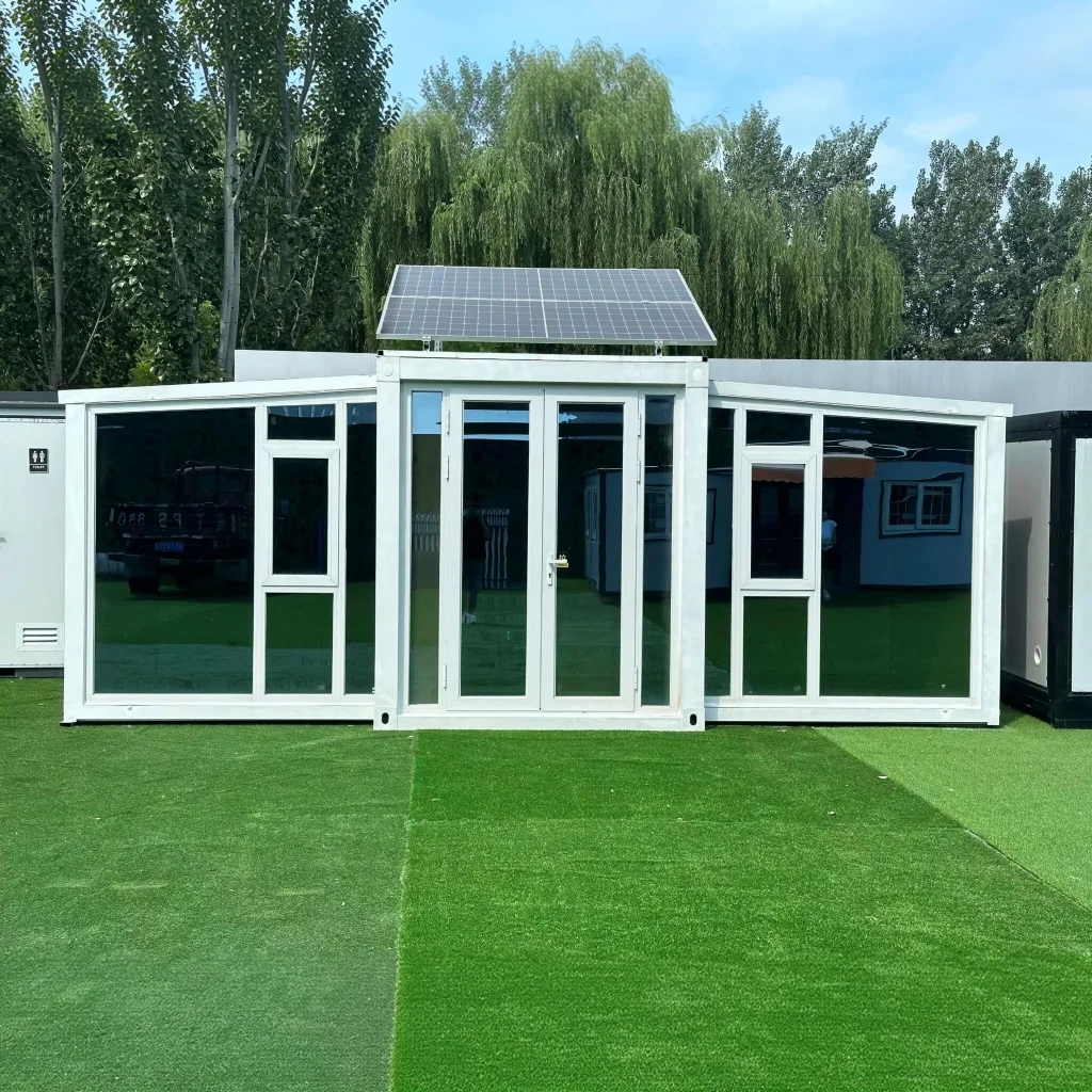 double wing expandable container house