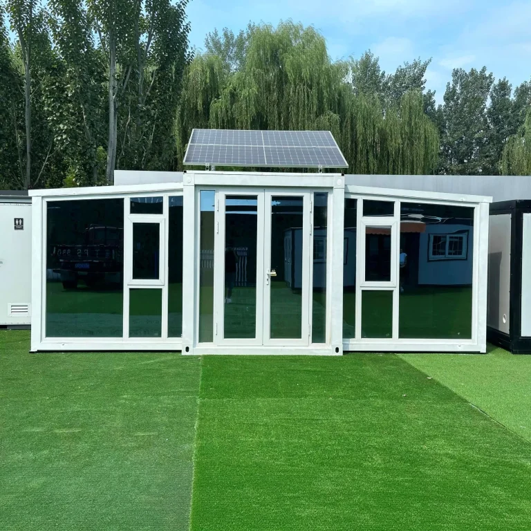 double wing expandable container house