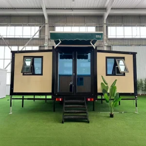 20ft Double Wing Expandable Container Trailer House