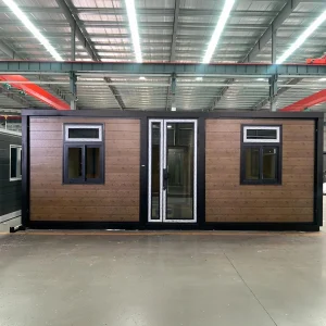 20ft Flat Roof Double Wing Expandable Container House