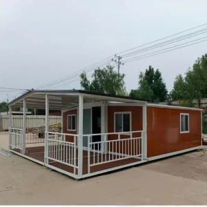 20ft Double Wing Expandable Container House with Terrace